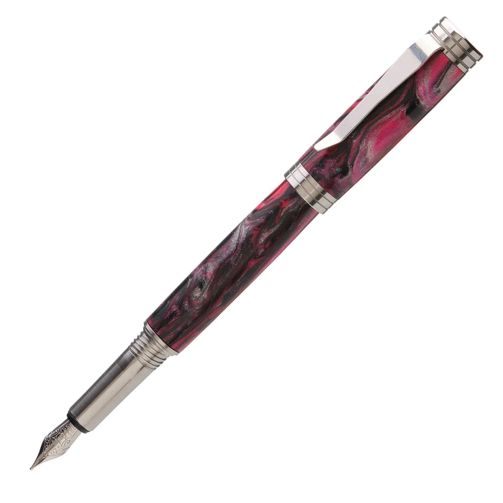 Desire Fountain Pen - Stainless Steel